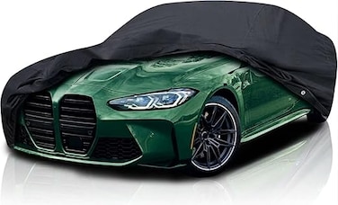Layer Waterproof Car Cover for BMW i4 eDrive35/eDrive40/M50 2021&ndash;2025 Luxury All-Weather Indoor/Outdoor Protection, Windproof Straps, Custom Fit Cover