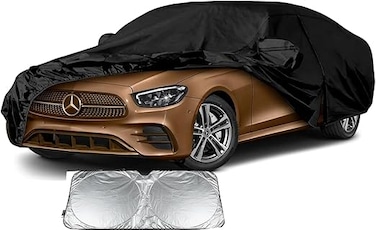 Waterproof Car Covers Replace for 2006-2025 Mercedes Benz E-Class Sedan E300 E350 E400 E450, 6 Layers All Weather Car Cover with Zipper Door for Snow Rain Dust Hail Protection Sunscreen sheild
Brand: CFT