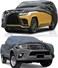 Premium MultiLayer Waterproof Car Cover for Toyota Hilux 2008-2024 Double Cab Truck, 210T, Windproof, All Weather, Door Zipper, Up to 6.46m L, Sun Rain UV Protect with sunscreen shield