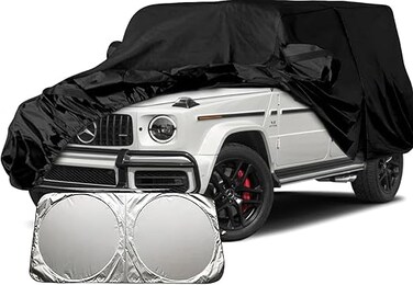 Compatible for Mercedes-Benz G-Class Accessories All-Weather Waterproof UV Resistant Anti Hail Car Cover with sunscreen sheild