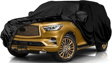Waterproof Car Covers Compatible with 2013-2024 Porsche Macan MultiLayers All Weather Custom-fit Car Cover fot Snow Rain Dust Hail Protection