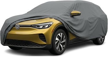 Car Covers for Volkswagen ID.4 (458.5 x 185.2 x 163.1cm),Four Seasons Waterproof car Cover, dustproof, Ultraviolet Rays