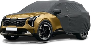 Car Cover for 2010-2025 Kia Sportage, Waterproof Custom-fit All Weather Sun Rain UV Dust Snow Wind Protection Outdoor Indoor Sportage Full Car Cover with Door Zipper and Cotton with sunscreen sheild