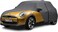 Car Covers for 2002-2024 Mini Cooper/Cooper S/Hardtop/Convertible 2-Door, 210T Waterproof All Weather Cooper Full Car Cover Outdoor Custom-fit Cotton Lining Windproof Cover with Door Zipper(Black)