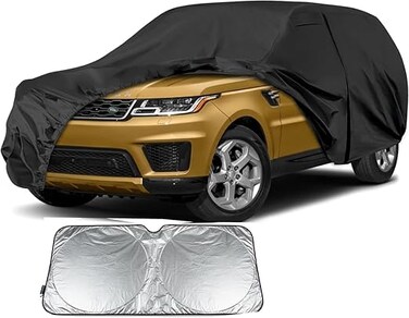 Ultra-Luxury SUV Car Cover Fit for Range Rover Sport Cover (2004&ndash;2025) Multi-Layer All-Weather Elegance with Dual Zipper Access Indo