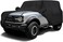 Waterproof Car Covers for 2021-2024 Ford Bronco 2 Door(Black) 210T Custom Outdoor Storm Hood