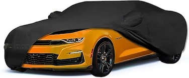 Waterproof Car Covers for 2010-2023 Chevy Camaro(Black) Custom Heavy Duty Waterproof All Weather Protection Outdoor