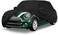 Waterproof Car Covers for 2002-2021 Mini Cooper/Cooper S(Black) 210T Custom 6 Layers Heavy Duty Waterproof All Weather Protection Outdoor