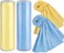 Premium Chamois Drying Cloth Car Drying Towel 26" x 15" Super Absorbent Fast Drying Chamois Environmental and Durable Car Wash Cloth Accessory - Yellow
