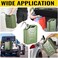 20L Metal Jerry Can - Heavy Duty Fuel &amp; Water Tank () - Made in Taiwan Steel Jerry Can for Gasoline, Diesel &amp; Oil - Industrial GradeLeak-Proof 20L Metal Fuel Can with Triple Handle