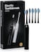 
Sonic Electric Toothbrush for Adults &amp; Juniors: High-Power Rechargeable with 6 Modes, 4 Brush Heads, Smart Timer &amp; 30-Day Battery. 4-Hour Fast Charge.