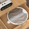 Electric Fly Swatter Racket, 2400mAh Mosquito Zapper with 3-Layer Safety Mesh, Foldable Fly Zapper Racket, Large Surface for Indoor and Outdoor Use