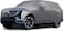 Cadillac Escalade IQ &amp; IQL Car Cover All Weather 7-Layer Waterproof with Zipper Door, Windproof Straps &amp; Reflective Strips for UV, Rain, Snow, Dust Protection