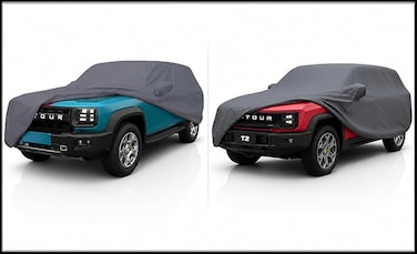 8-Layer Luxury Car Cover for Jetour T1 (2024&ndash;2025) &ndash; Waterproof, Windproof, UV Protection &ndash; All-Weather Outdoor &amp; Indoor Custom Fit with Zipper Access &amp; Secure Tie-Downs 1 pack