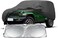 7 Layers Car Cover Waterproof All Weather UV Protection Rain Sun Protection Outdoor Full Cover Black with suscreen for jeep
