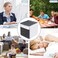Personal Air Conditioner, Quiet USB Air Cooler with 3-Speed, Mini Air Conditioner with LED Light, Portable Air Conditioner for Small Room/Office/Dorm/Bedroom