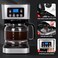 Drip Coffee Maker Coffee Maker Machine مكينة قهوة with Touch Screen,4-12 Cups,Auto shut off,24H Programmable,Reusable Filter,Warming Plate,Easy to Clean for Americano/Espresso (Silver, 1.5L)
