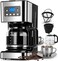 Drip Coffee Maker Coffee Maker Machine مكينة قهوة with Touch Screen,4-12 Cups,Auto shut off,24H Programmable,Reusable Filter,Warming Plate,Easy to Clean for Americano/Espresso (Silver, 1.5L)