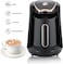 Turkish coffee Maker , Electric Automatic 600 watt, Double sided coffee pot, 250ml capacity 5 cups, Auto power off &amp; stylish design black with golden