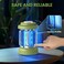 Portable Outdoor Bug Zapper, Electric Mosquito Killer Lamp for Camping, Patio, Garden, Kitchen - Rechargeable, Waterproof, Lighting and Mosquito Killer 2 in 1
