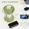 Portable Outdoor Bug Zapper, Electric Mosquito Killer Lamp for Camping, Patio, Garden, Kitchen - Rechargeable, Waterproof, Lighting and Mosquito Killer 2 in 1