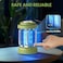 Portable Outdoor Bug Zapper, Electric Mosquito Killer Lamp for Camping, Patio, Garden, Kitchen - Rechargeable, Waterproof, Lighting and Mosquito Killer 2 in 1