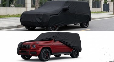 Waterproof Car Covers for 2004-2025 Mercedes Benz G-Class W463 W464 G500 G550 G63AMG G55 G350D, 6 Layers All Weather Car Cover