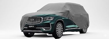 8-Layer Luxury Car Cover for Geely Monjaro Waterproof, All-Weather Protection Windproof Straps