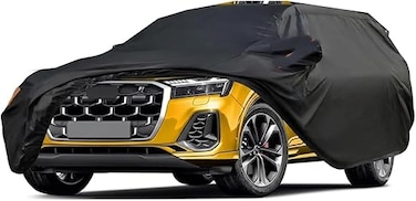 SUV Car Cover Custom Fit for Audi Q7 2007-2025, Full Car Cover Waterproof All Weather for Automobiles, Outdoor Sun Rain UV Snow Dust Protection,