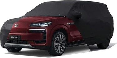 Premium Multi-layer Car Cover for Denza N9 &amp; BMW X7 - All-Weather Waterproof, Dustproof &amp; UV Protection - Industrial Grade Outdoor Full SUV Cover with Cotton Lining and Storage Bag