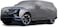 Cadillac Escalade IQ &amp; IQL Car Cover All Weather 7-Layer Waterproof with Zipper Door, Windproof Straps &amp; Reflective Strips for UV, Rain, Snow, Dust Protection