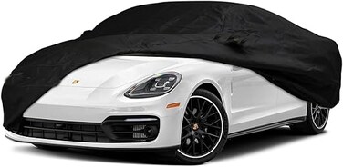 Waterproof Car Cover for Cayenne (09-22) 100% Waterproof, Windproof Custom Fit (Black)