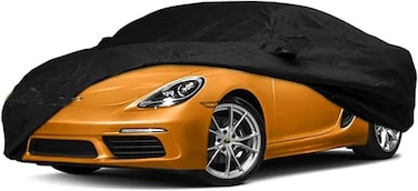 Waterproof Car Cover for 718 Boxster/Cayman (97-22) 100% Waterproof, Windproof &amp; Door Zipper