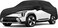 SUV Van Cover - Universal Fit, Non Woven, Grey W/Secure Lock (Fits up to 200") - See Vehicle Size-Chart - Car Covers for Automobiles &amp; Car Snow Cover - Full Exterior Covers - Winter Rain Sun