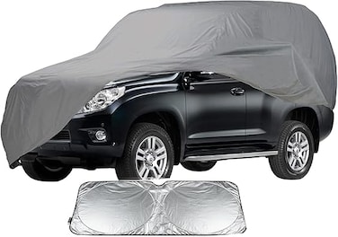 Land Cruiser Premium Waterproof Heavy-Duty UV Resistant All Weather Custom Fit Car Cover Scratch Resistant Durable Protection