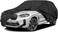 Waterproof Premium Car Covers Replace for 2010-2026 BMW X3/X4 M, Heavy Duty Polyester with Cotton Liner All Weather Car Cover with Zipper Door, Windproof Bands for Snow Rain Dust Protection