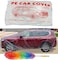 Disposable Car Cover 1 Pack Clear Plastic Car Cover Universal Rain Dust Garage Cover with Elastic Band Medium (15.7' x 24.8')&hellip;