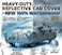 8-Layer Luxury Car Cover for Jetour T2 (2023&ndash;2025) &ndash; Waterproof, Windproof, UV Protection &ndash; All-Weather Outdoor &amp; Indoor SUV Fit with Zipper Access &amp; Secure Tie-Downs SILVER