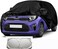 Car Cover Suitable for Kia Picanto 2003-2024, Waterproof Full Garage Car Cover with SunScreen Shied and Ventilation for Snow, Rain, All Weather Protection