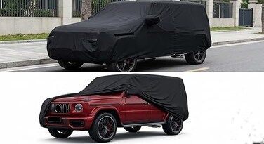 Waterproof Car Covers for 2004-2025 Mercedes Benz G-Class W463 W464 G500 G550 G63AMG G55 G350D, 6 Layers All Weather Car Cover with Zipper Door &amp; Windproof Bands for Snow Rain Dust Hail Protection