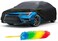 for Toyota Corolla 2000-2026 Car Cover All Weather 7-Layer Waterproof with, Windproof Straps &amp; Reflective Strips for UV, Rain, Snow, Dust Protection