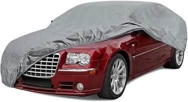 Premium Custom Fit Car Cover for Chrysler 300, All-Weather Protection for Cars Trucks &amp; SUVs, UV Resistant Waterproof Scratch-Resistant, Single Layer Vehicle Cover for Outdoor &amp; Indoor Coverage