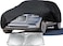Leader Accessories Full Car Cover Basic Guard 3 Layers UV Protection Breathable Vehicle Cover Universal Fit (SUV-187"x73"x70",Grey,Indoor)
