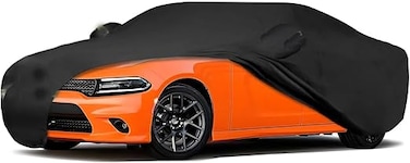 Waterproof Car Covers for 2006-2025 Dodge Charger(Black) Custom Heavy Duty Waterproof All Weather Protection Outdoor