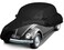 Waterproof Car Covers for 1960-1980 Volkswagen Beetle Bug Sedan 2-Door Saloon(Black) 210T Custom Outdoor Storm Hood