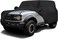 Waterproof Car Covers for 2021-2024 Ford Bronco 2 Door(Black) 210T Custom Outdoor Storm Hood