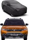 CAR COVER for Maruti Suzuki Brezza Car Body Cover Waterproof 2016-2024 Model with Antenna &amp; Mirror Pockets 3 Layers Custom-Fit All Weather for Indoor &amp; Outdoor Use (BREZZA ZXI+, TIEBOND