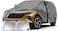 Multi-layer Car Cover for Hyundai Tucson &ndash; Black 210D-PU Waterproof All-Weather Protection with Driver Zipper Door &amp; Sunscreen Shield