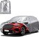 Hyundai Genesis GV70 and GV80 Car Cover All Weather 7-Layer Waterproof with Zipper Door, Windproof Straps &amp; Reflective Strips for UV, Rain, Snow, Dust Protection