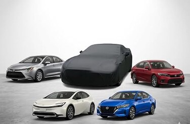 Heavy Duty Outdoor Car Cover Toyota Corolla Sedan Toyota Prius Sunny/Sentra Honda Civic Sedan 2025-2026